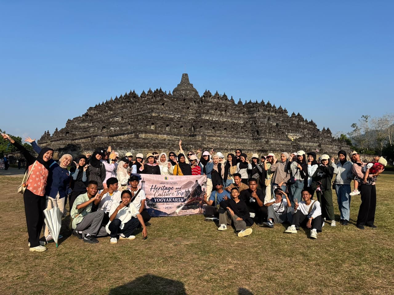 Kegiatan siswa jurusan Usaha Layanan Pariwisata